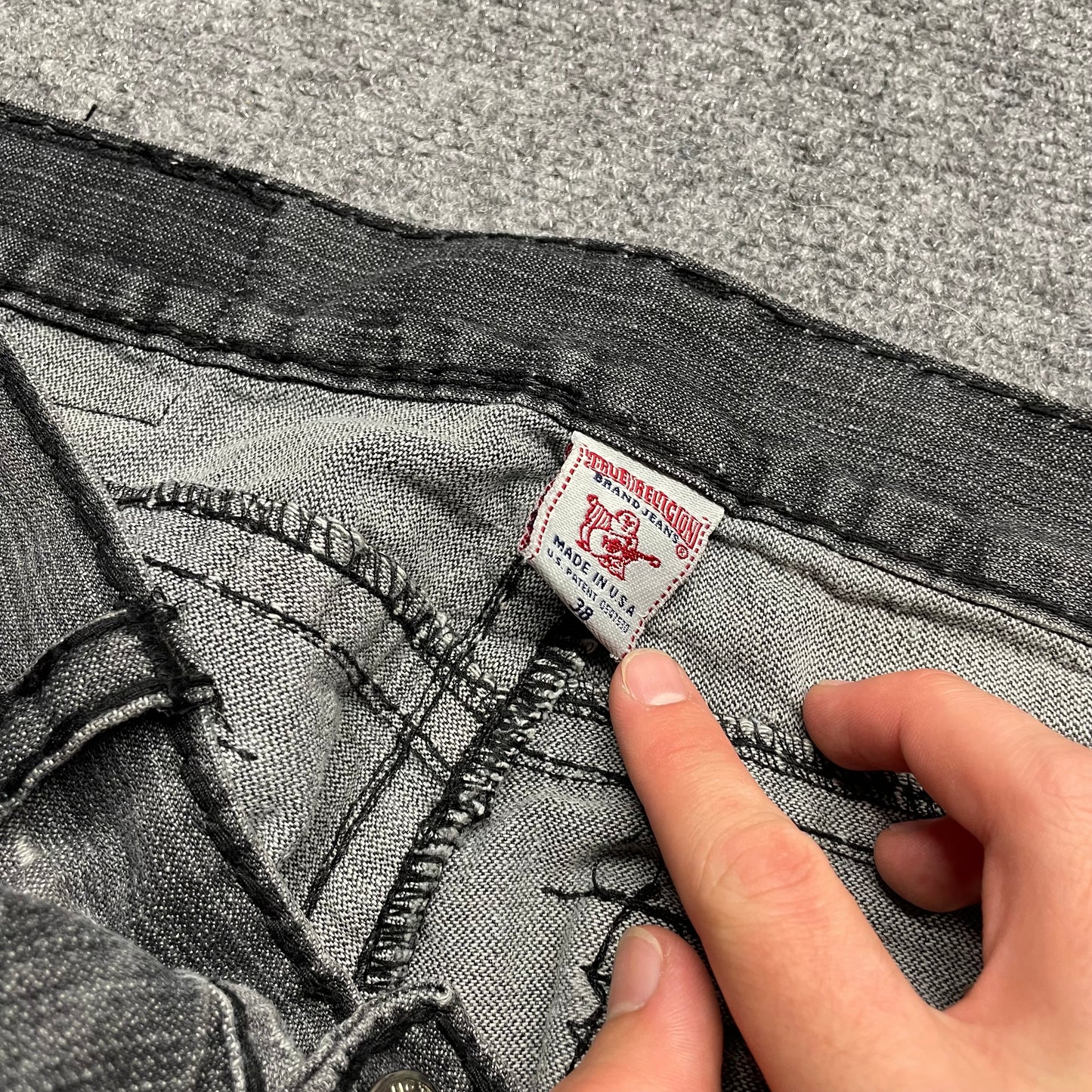 Y2K True Religion Jeans - 38x34