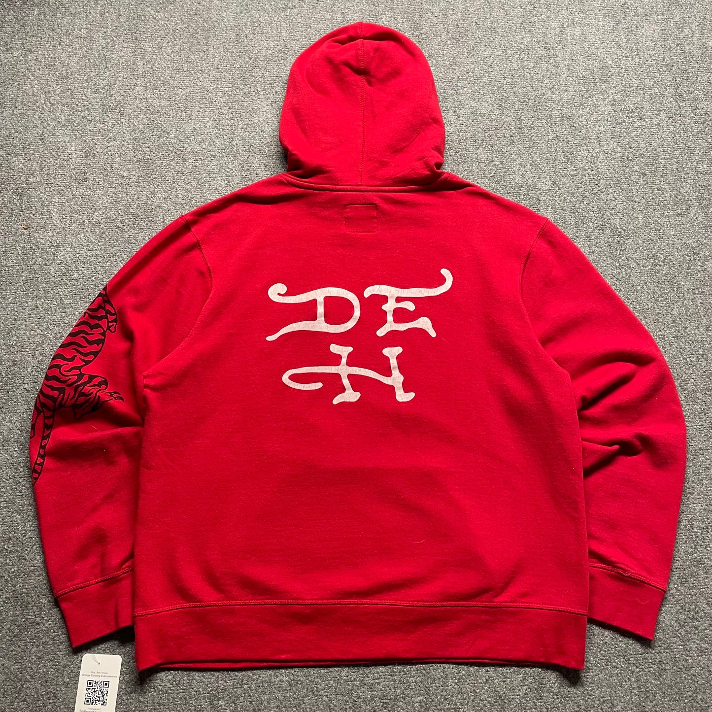 Y2K Ed Hardy Hoodie - L