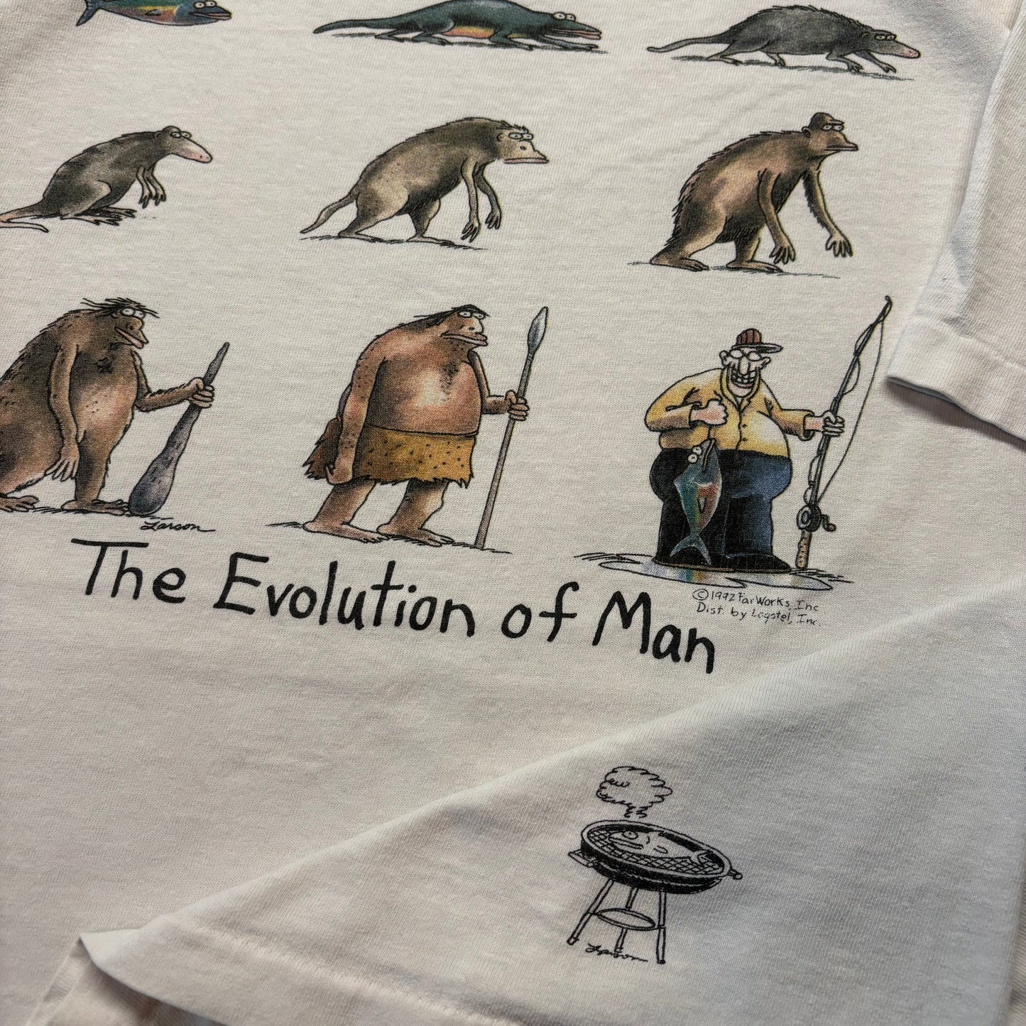 90s The Evolution of Man Shirt - L