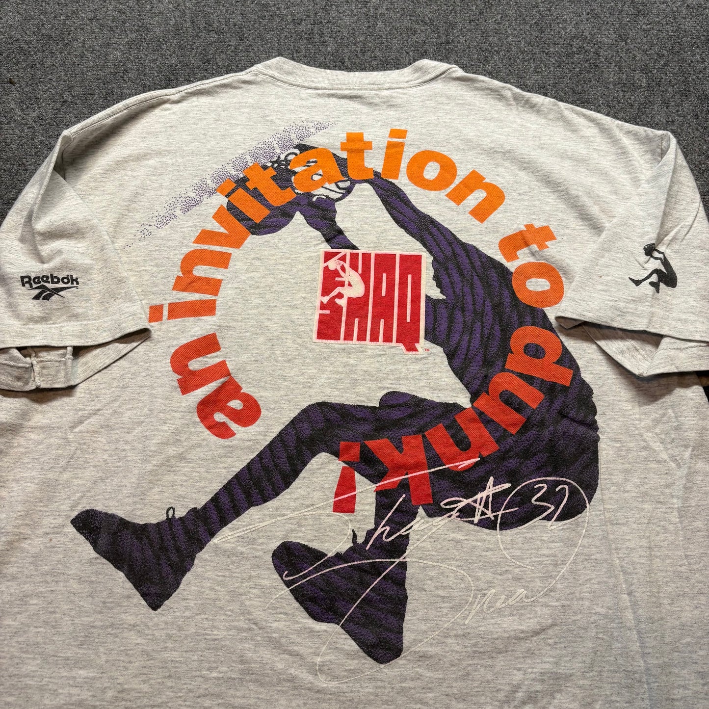 90s Reebok SHAQ T-Shirt - XXL