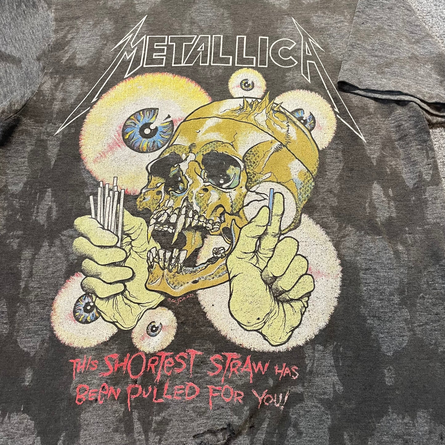 1980s Metallica The Shortest Straw T-Shirt - L