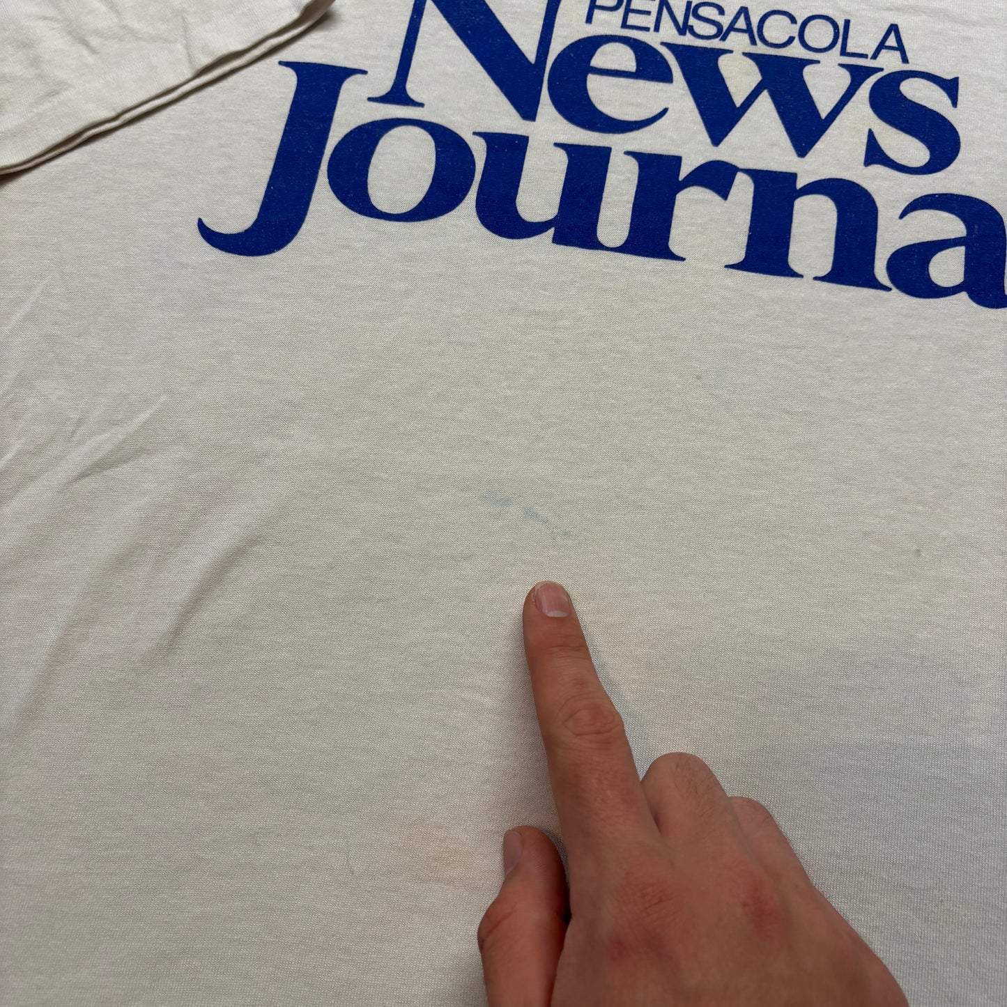 90s PNJ T-shirt - L