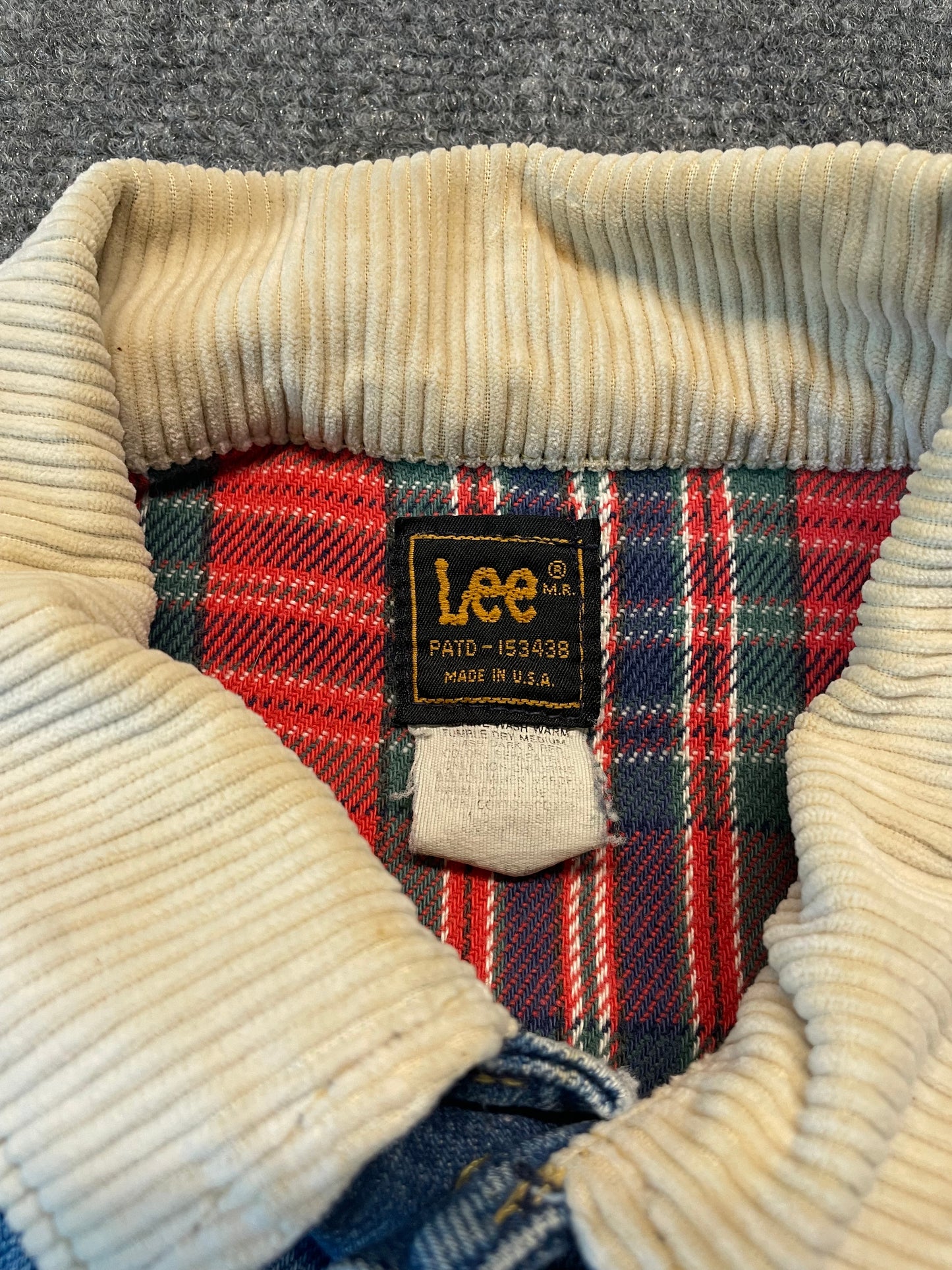 1980s Lee Ford Motorsport Jean Jacket - L