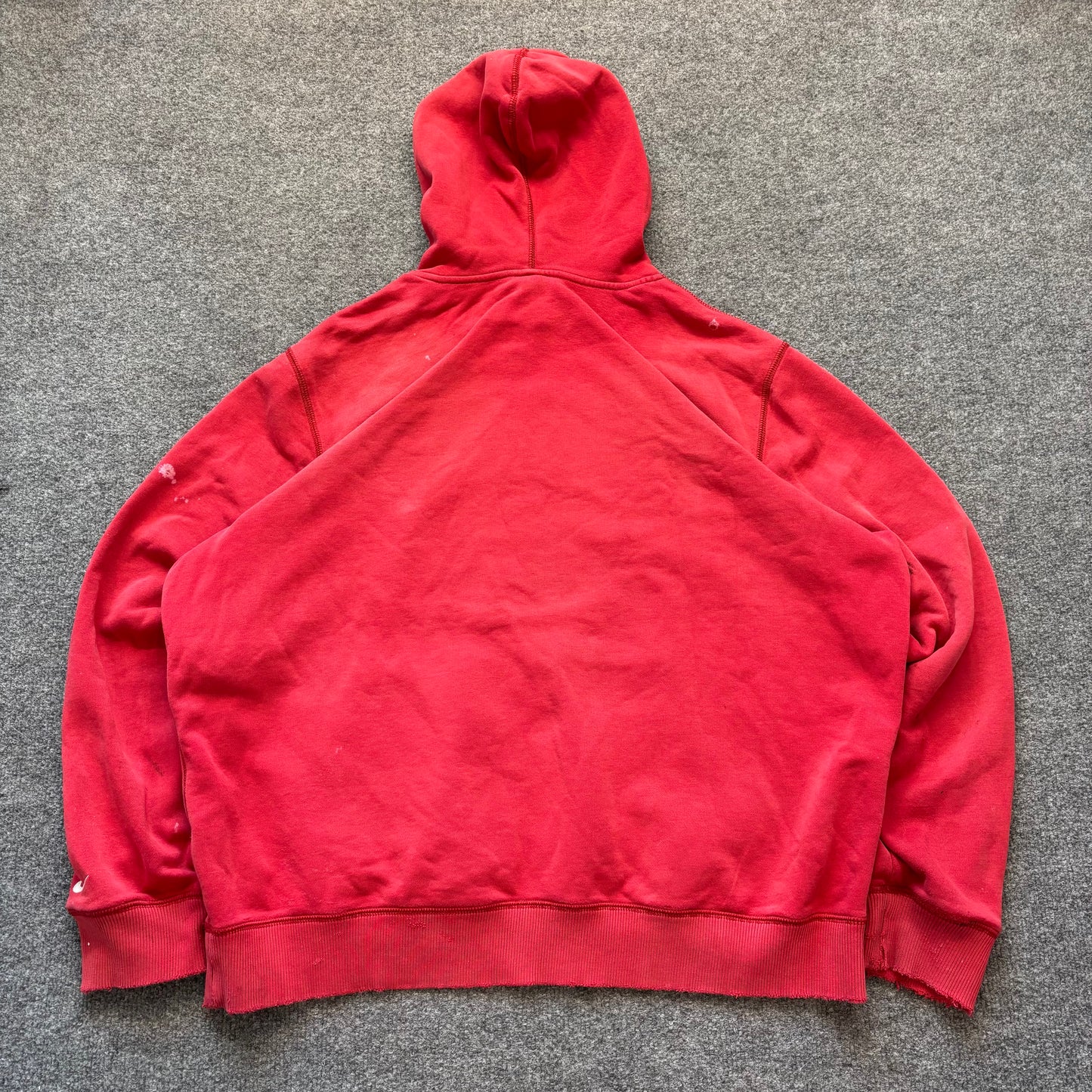 Distressed Nike Hoodie - Xl