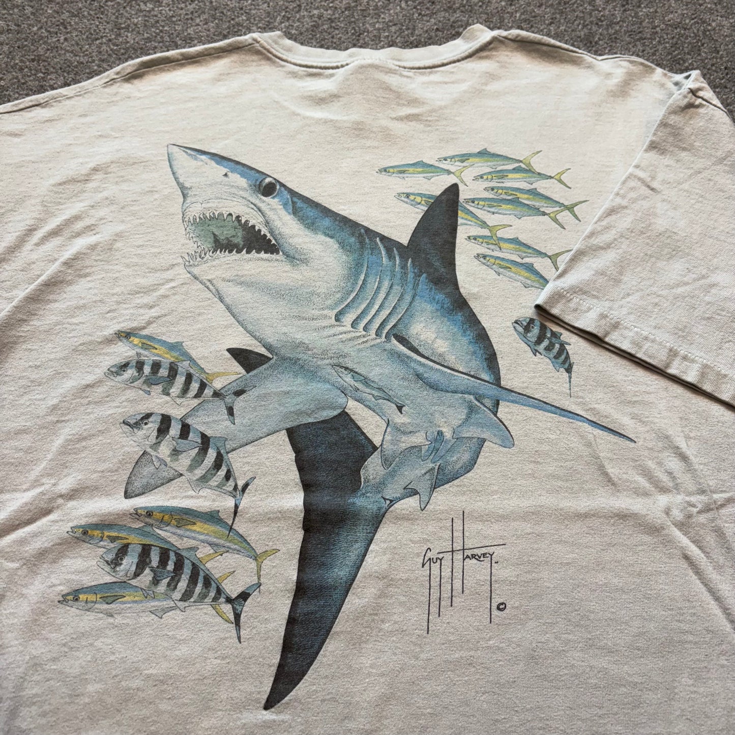 90s Guy Harvey T-Shirt - Xxl