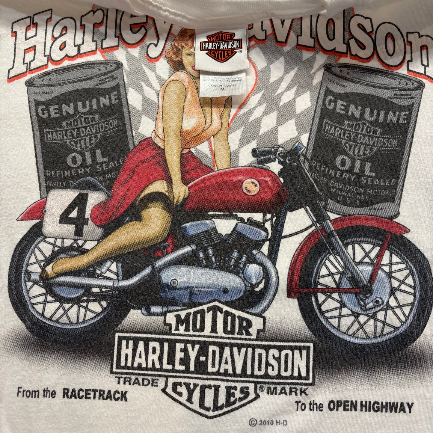 2010 Harley Davidson T-Shirt - M