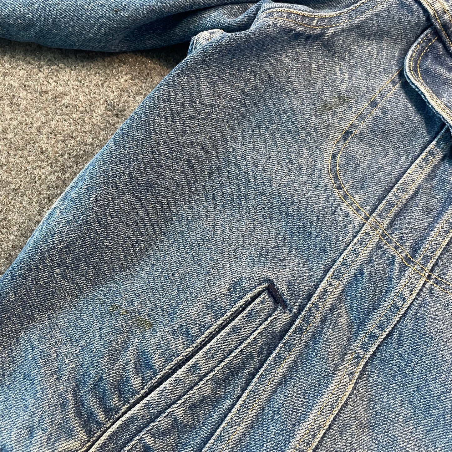 1980s Lee Ford Motorsport Jean Jacket - L