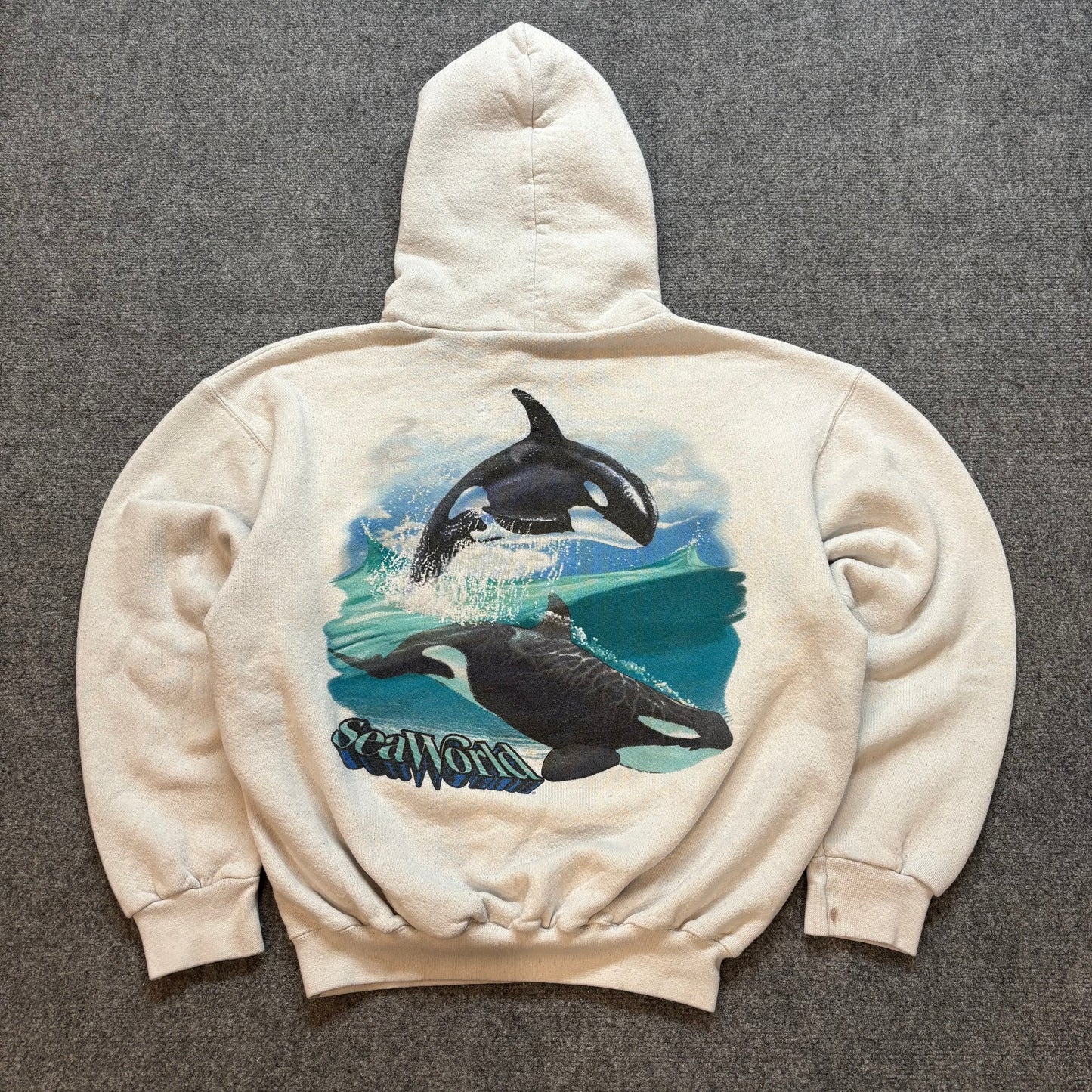 90s SeaWorld Hoodie - L