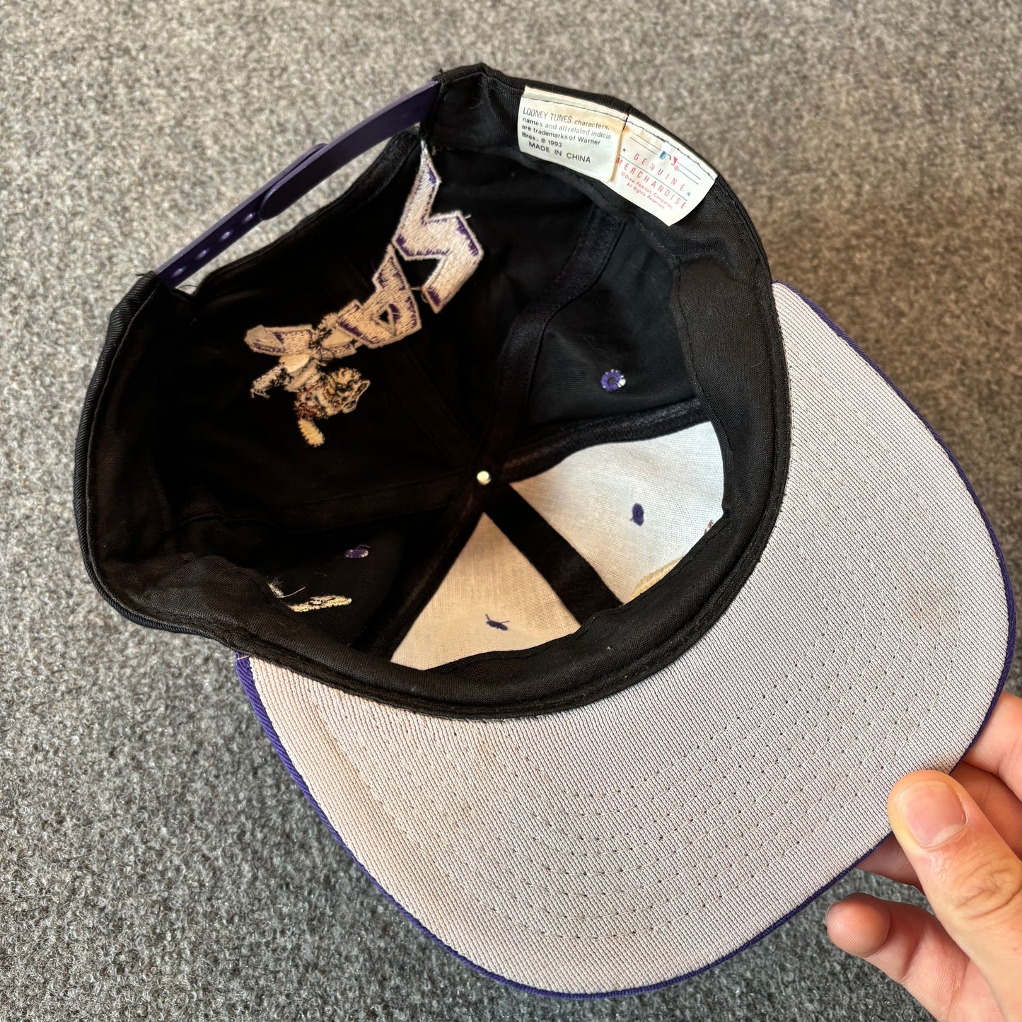 90s TAZ Colorado Rockies Hat