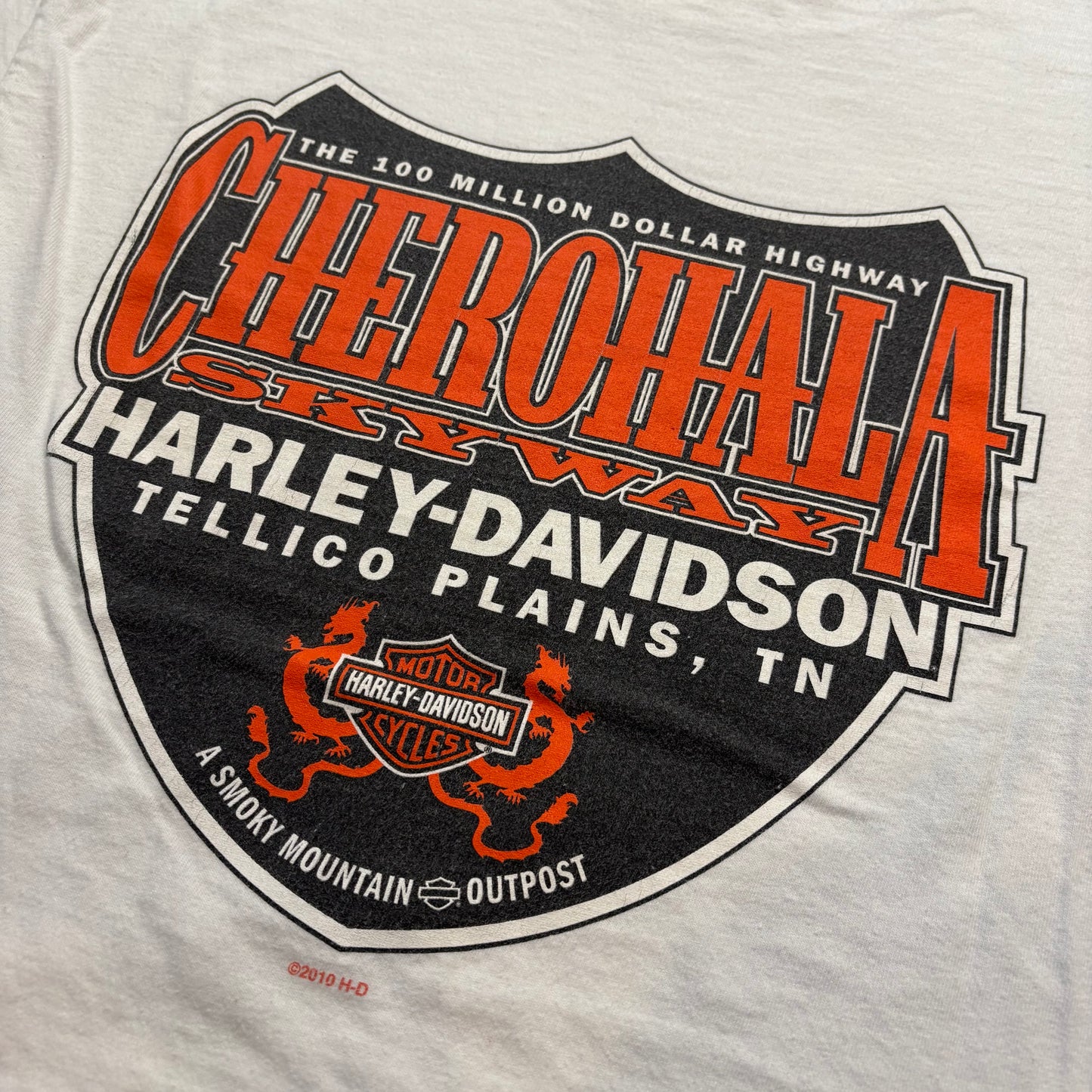 2010 Harley Davidson T-Shirt - M