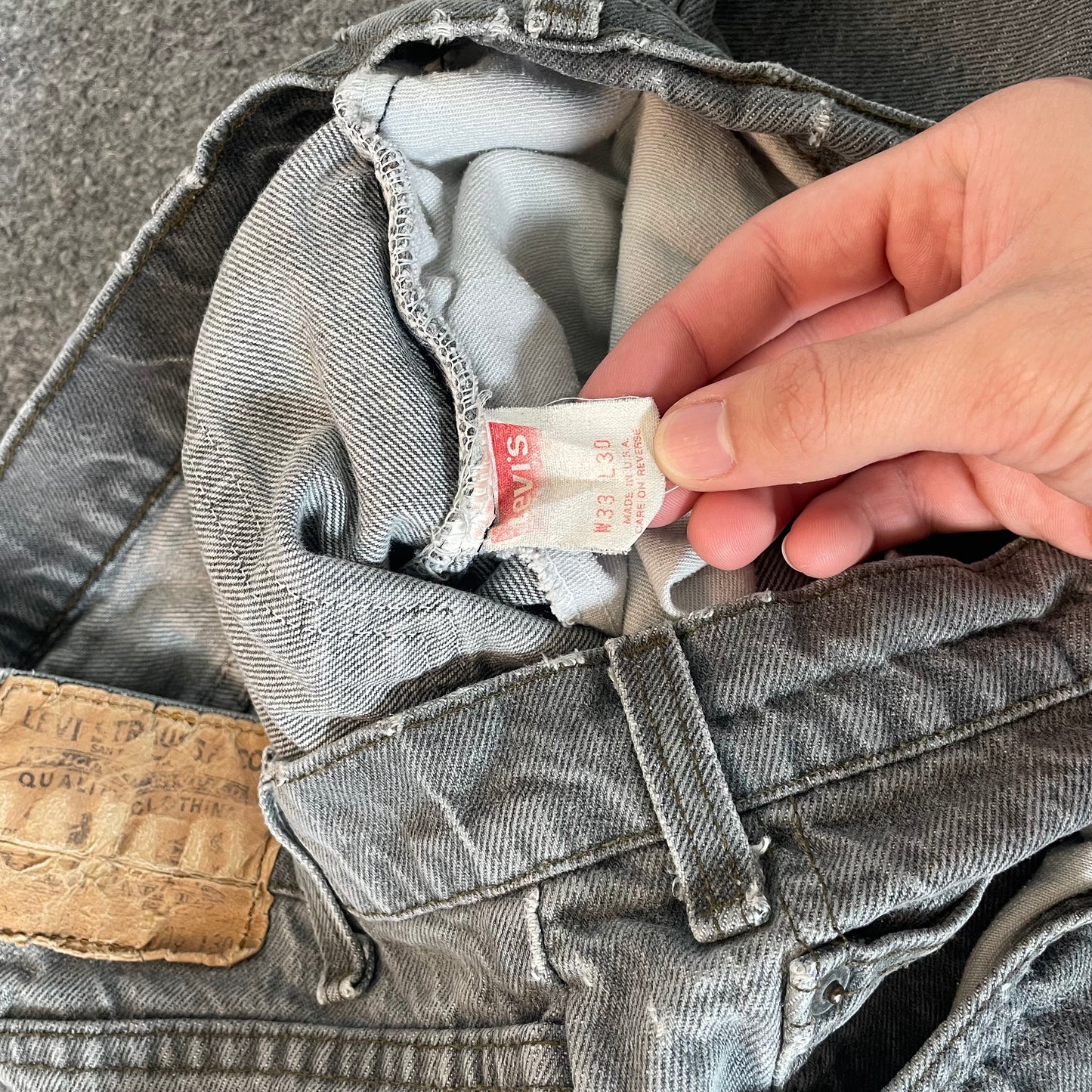 Faded Vintage Levi’s Jeans - 33x30