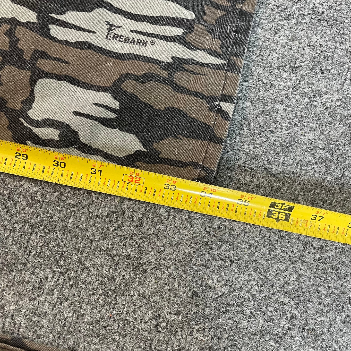 1970s Trebark Camo Pants - 38x34