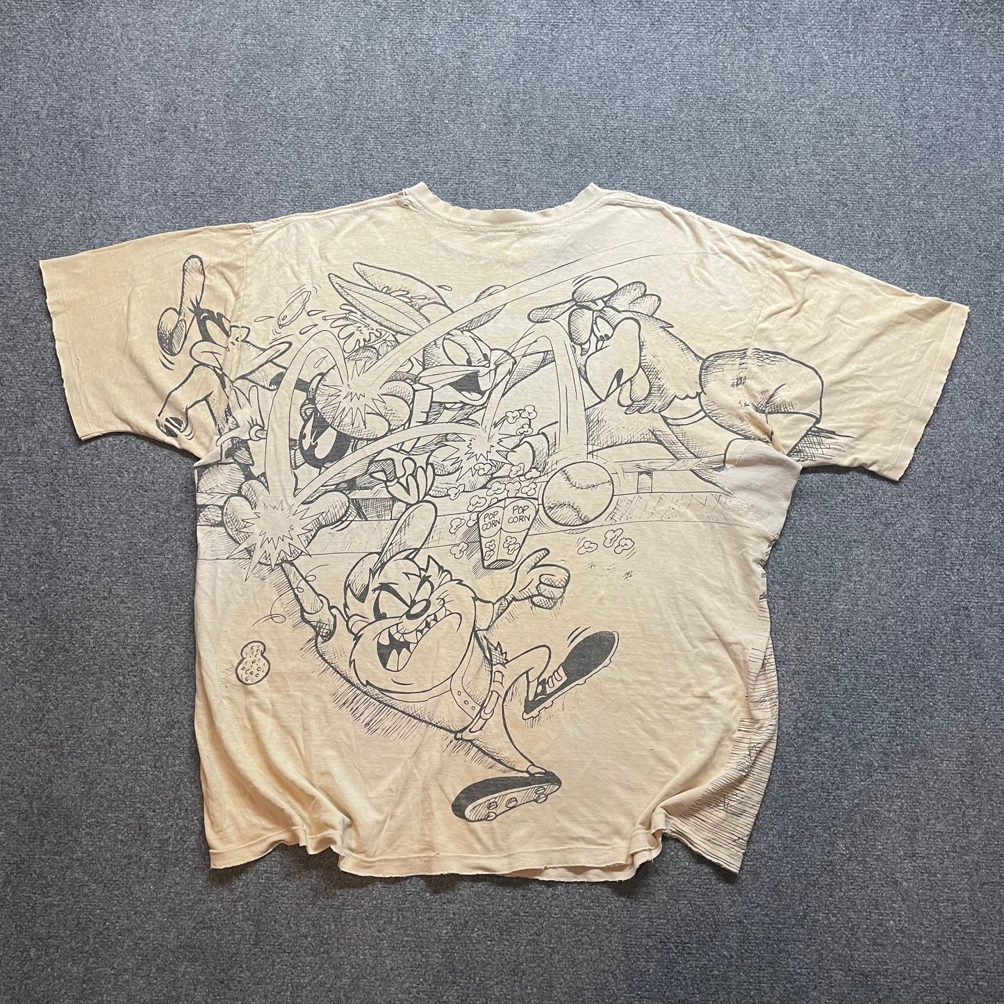 1990s Colorado Rockies Looney Tunes T-Shirt - One Sz
