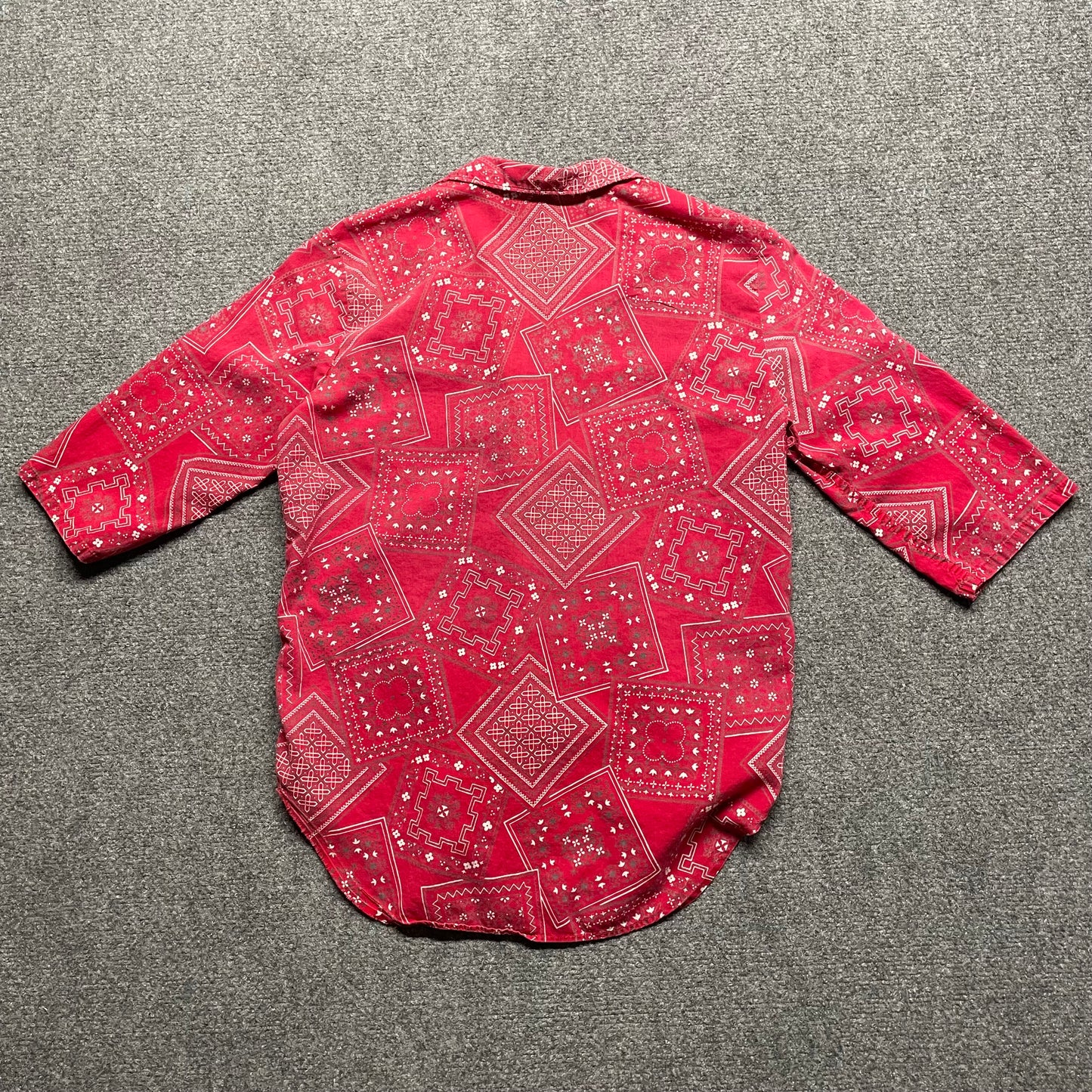 Women’s 1960s Primstyle Button Up Shirt - S