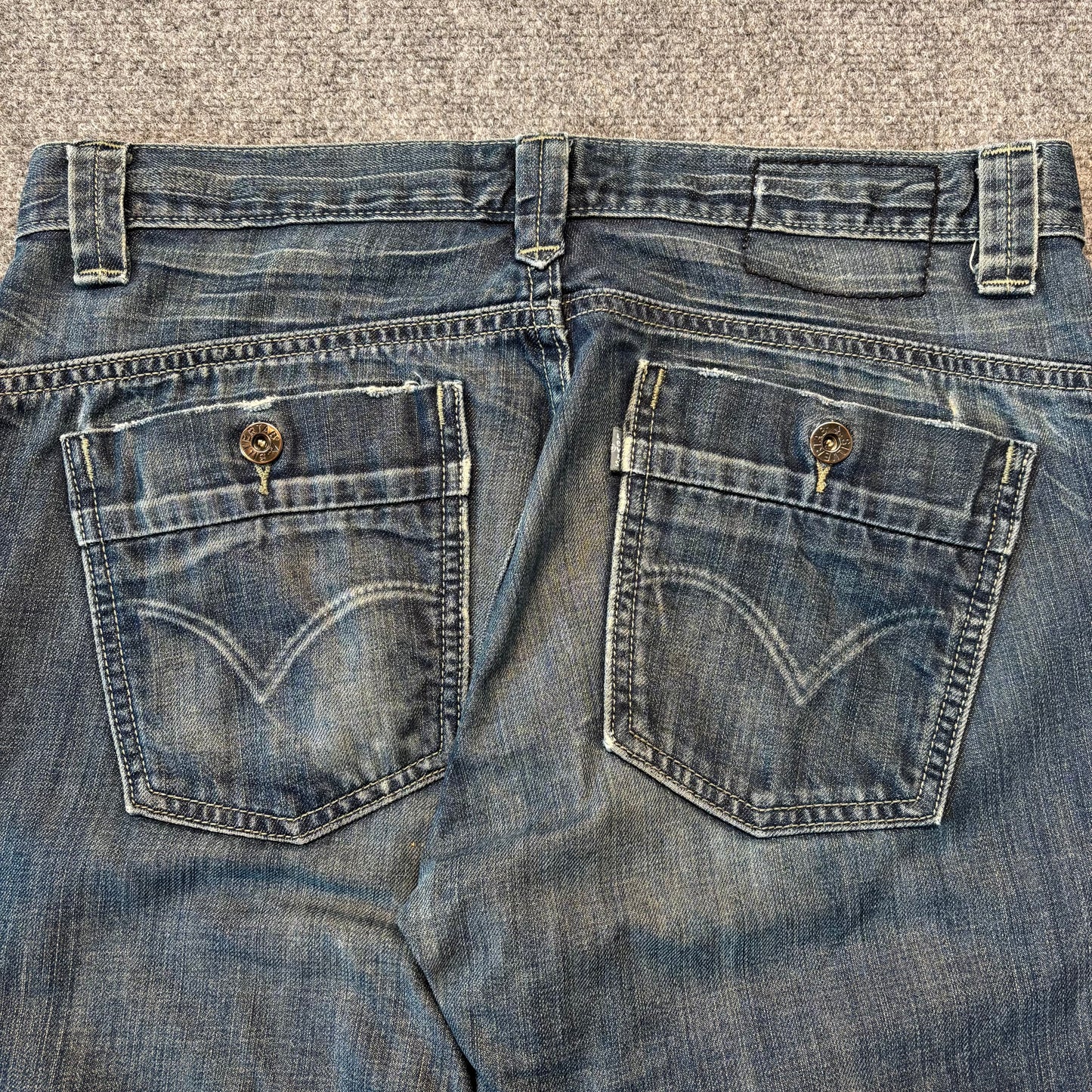 Y2K Levi’s SilverTab Bootcut Baggy Jeans - 33x30