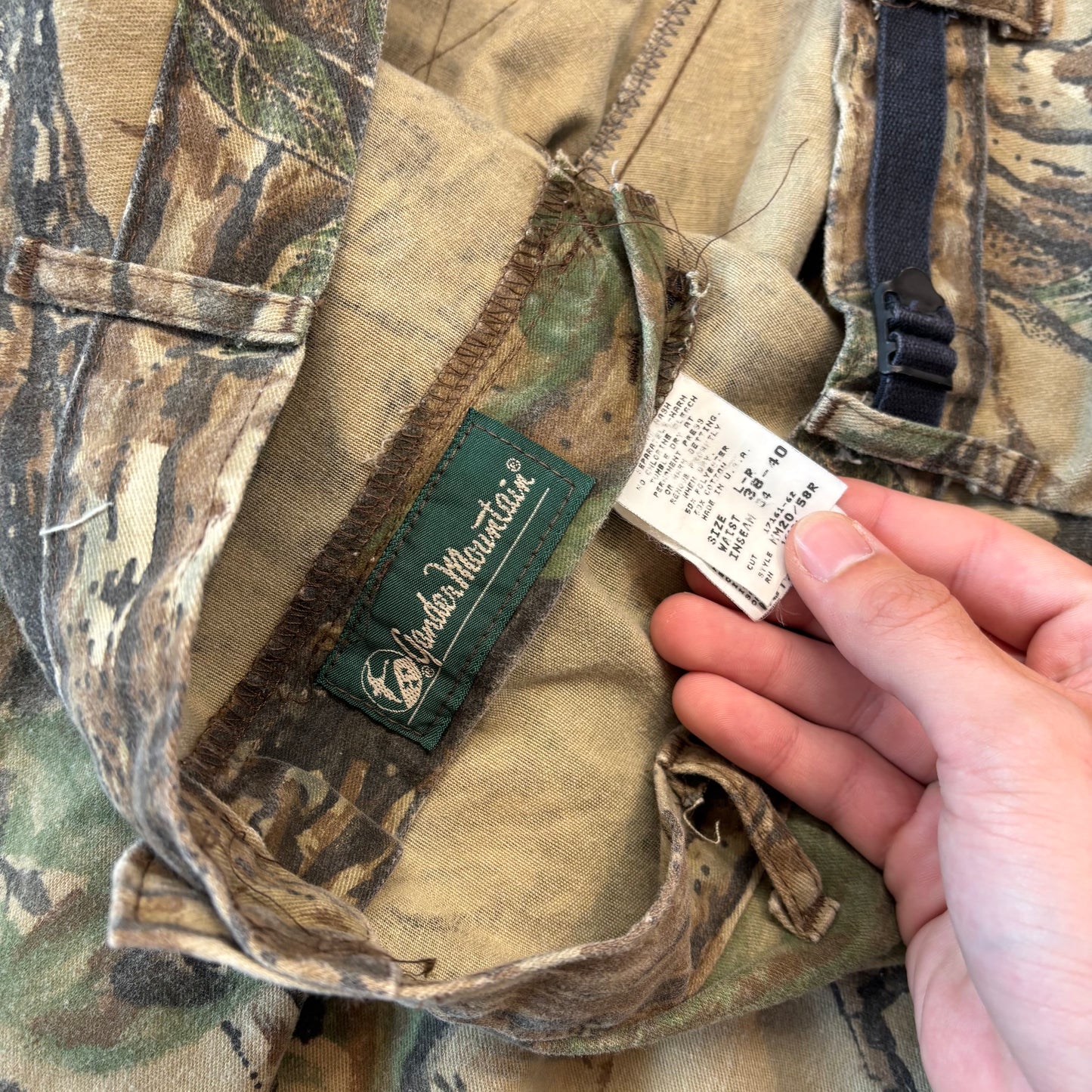 90s Gander Mountain Realtree Camo Pants - 40x34