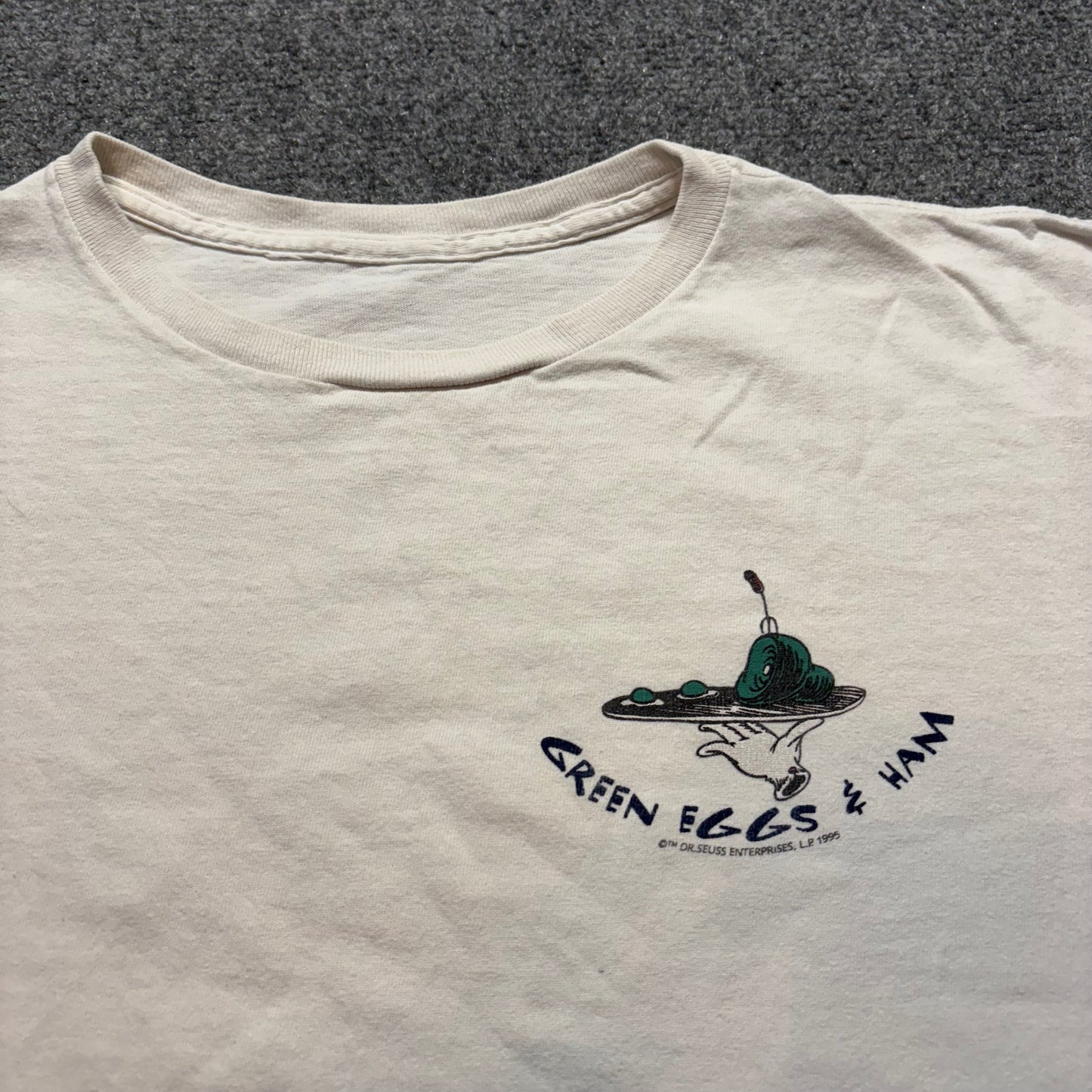 Vintage Dr.Seuss Green Eggs & Ham T-Shirt - M