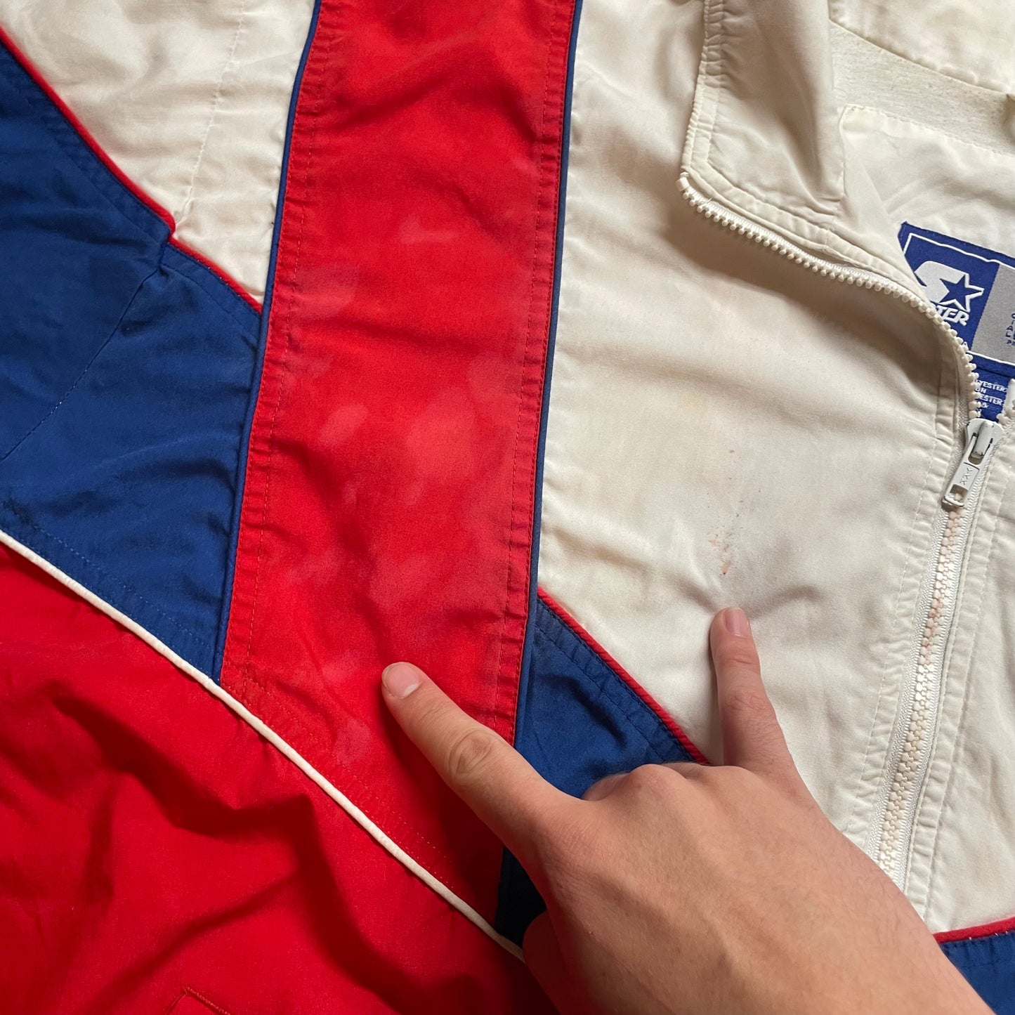 90s Washington Bullets Starter Jacket - XL
