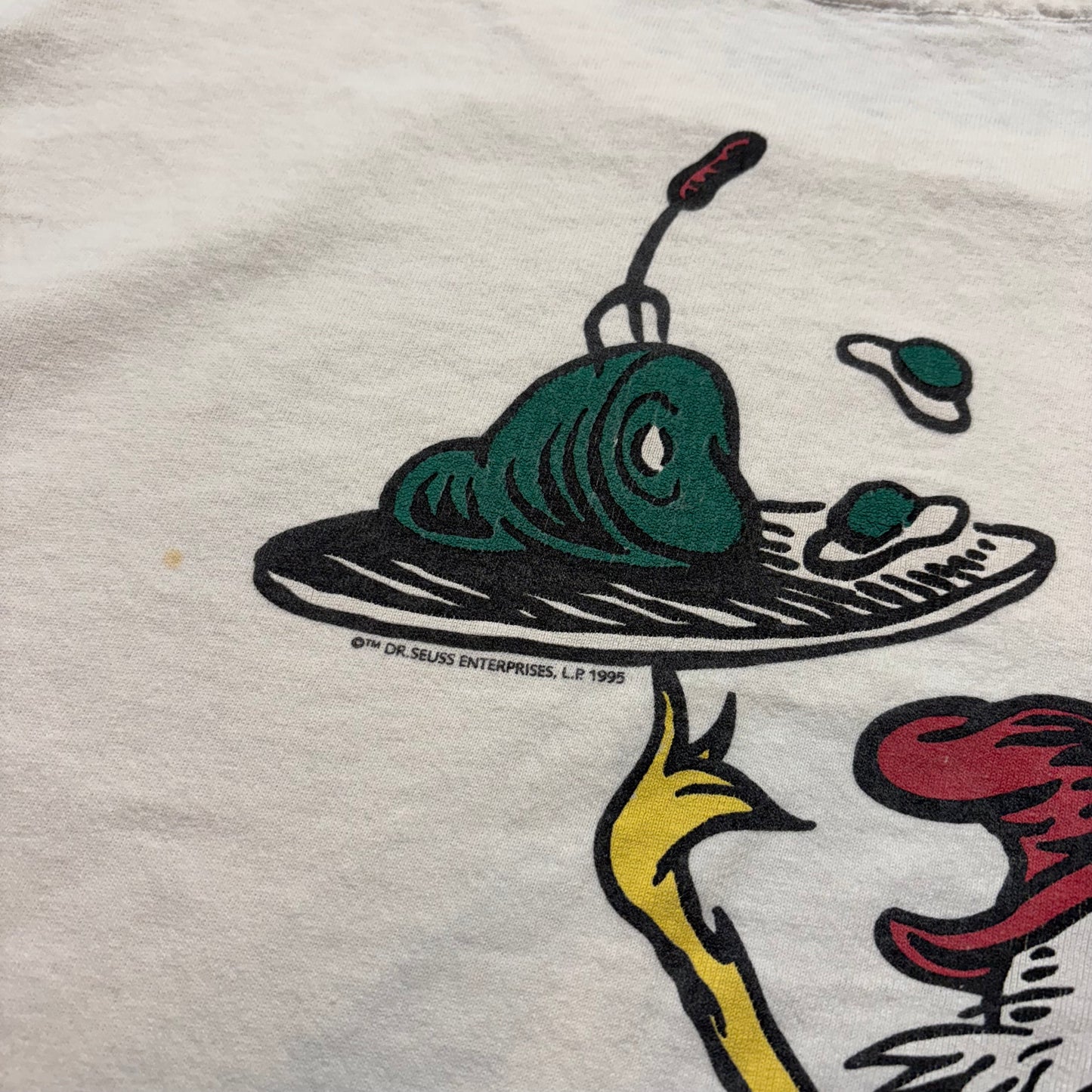 Vintage Dr.Seuss Green Eggs & Ham T-Shirt - M