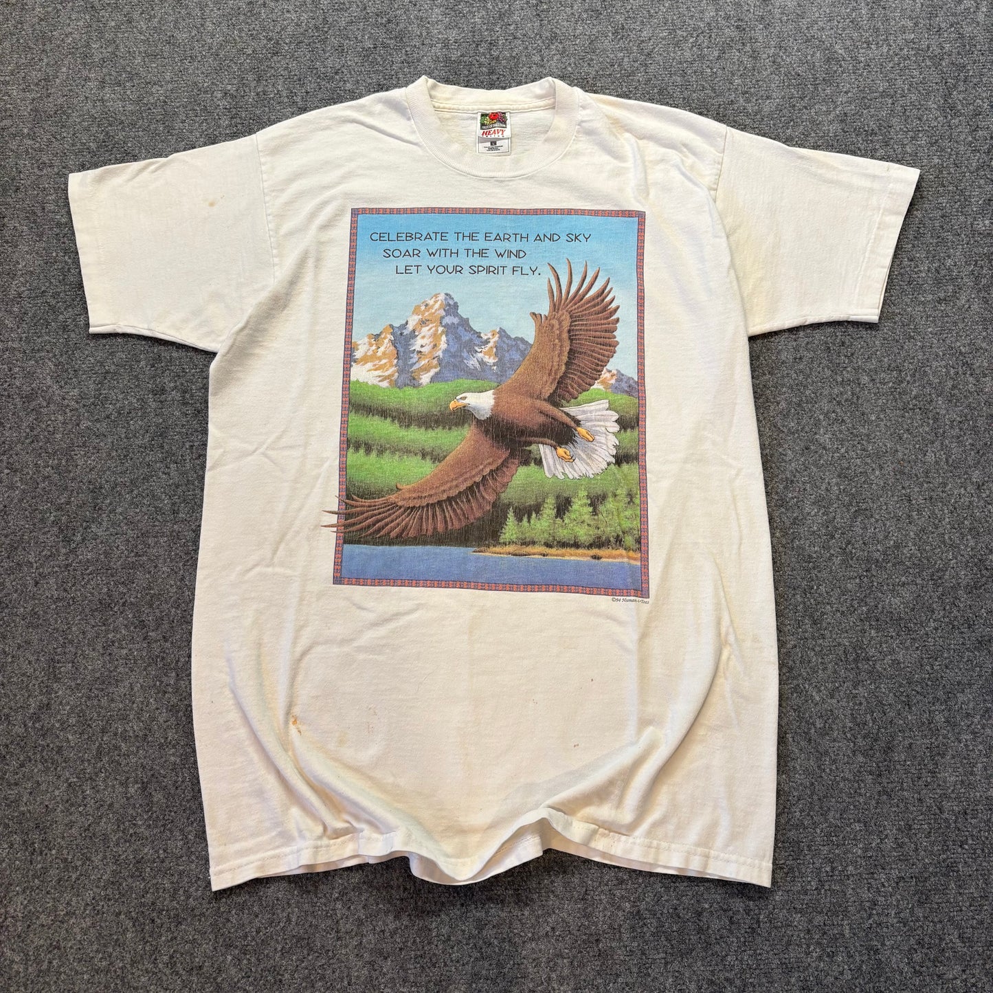 90s Human-I-Tees Nature Shirt - L