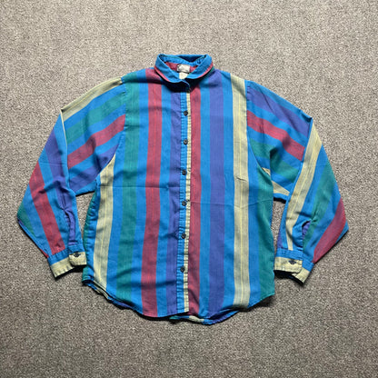 Women’s 1980s Wrangler Button Up Shirt - S