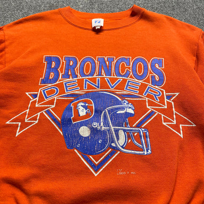 90s Denver Broncos Sweat - M