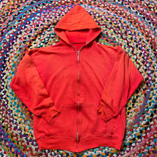 1960s Blank Full Zip Hoodie