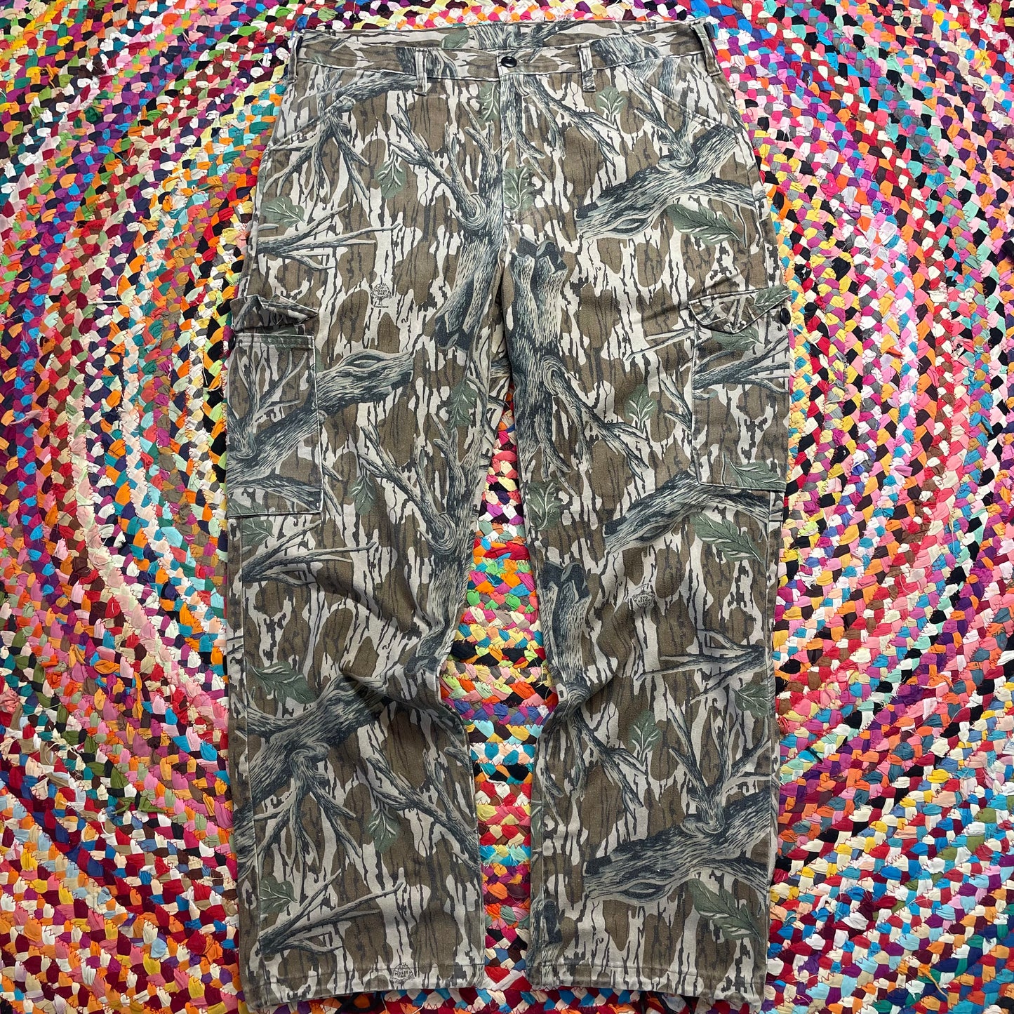 Vintage Commander Mossy Oak Camo Pants (Size: 40x32)