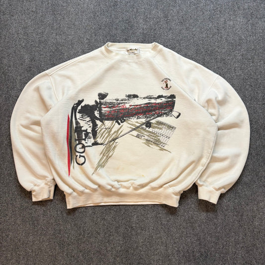 Vintage Golf Sweatshirt - Xxl