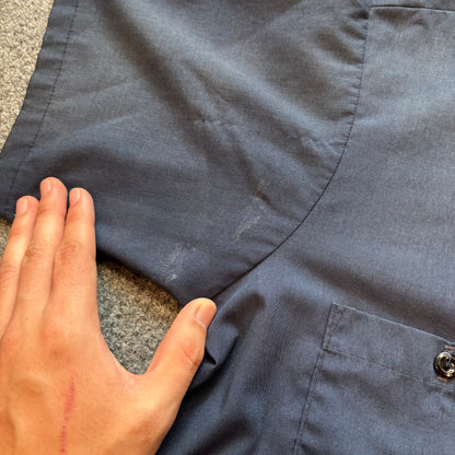 80s Mechanics Button Up - L