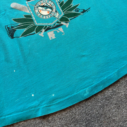 90s Florida Marlins T-Shirt - L