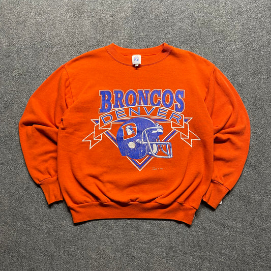 90s Denver Broncos Sweat - M