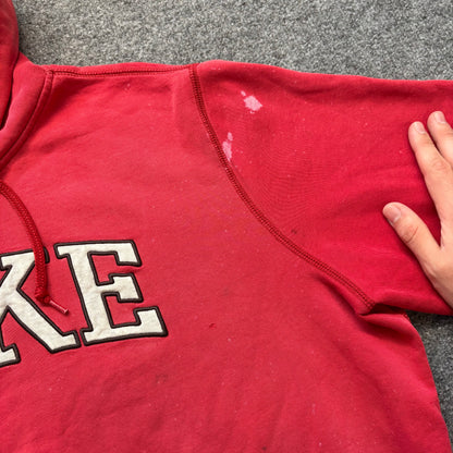 Distressed Nike Hoodie - Xl