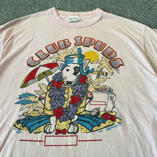 1980s Club Spuds Bud Light Promo Shirt - L