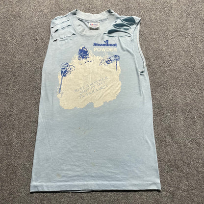 1980s Steamboat CO “Sh*tty Day in Paradise” Cutoff - S