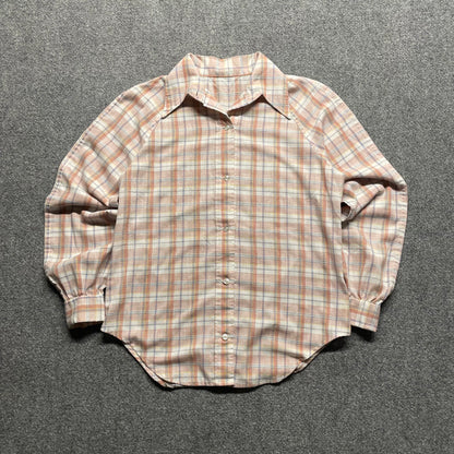 Women’s 70s-80s Button Up - S