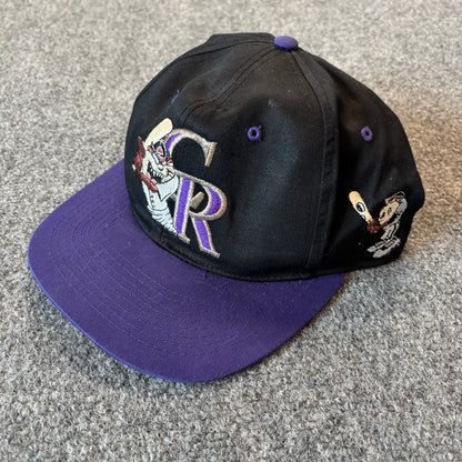 90s TAZ Colorado Rockies Hat