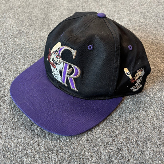 90s TAZ Colorado Rockies Hat