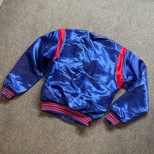 1980s Buffalo Bills Swingster Satin Jacket - S