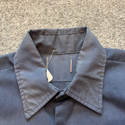 80s Mechanics Button Up - L