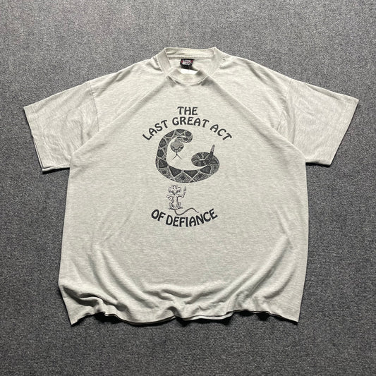 1990 Last Great Act of Defiance Shirt - XL