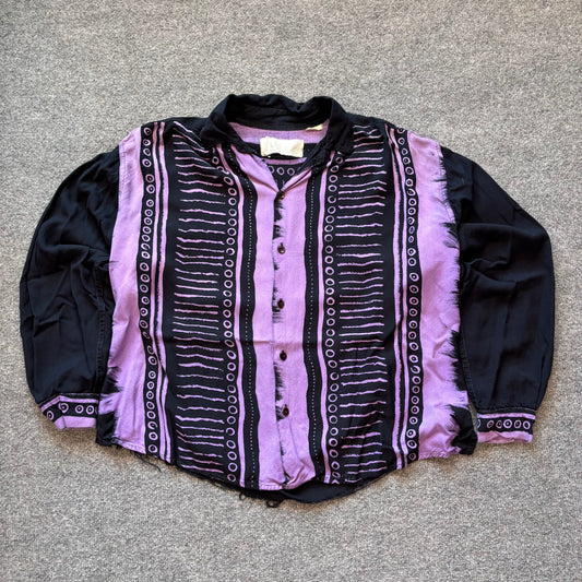 1970s Button Up Shirt - L