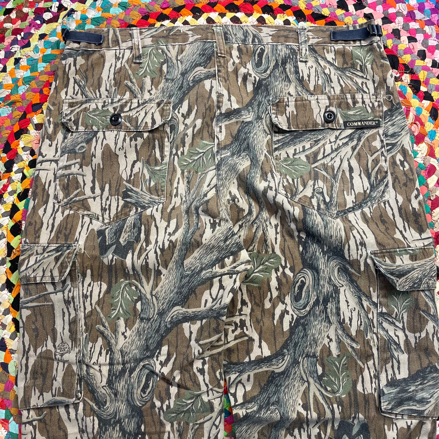 Vintage Commander Mossy Oak Camo Pants (Size: 40x32)