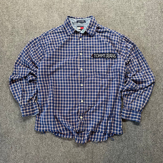 90s Tommy Jeans Button Up - L