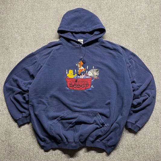 2000s Winnie the Pooh 100 Acre Wood Lodge Hoodie - XL