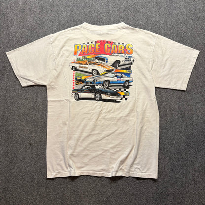 90s Prestigious Pace Cars Pocket T-Shirt - XL