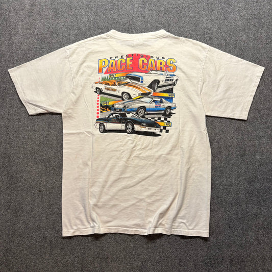 90s Prestigious Pace Cars Pocket T-Shirt - XL