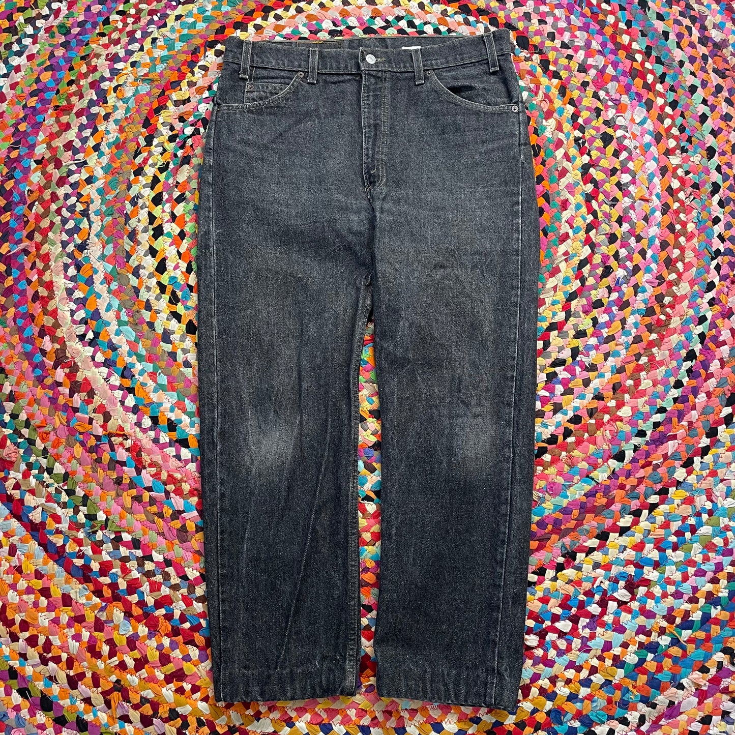 Vintage Levi’s 505 Straight Leg Orange Tab Jeans (36x29)