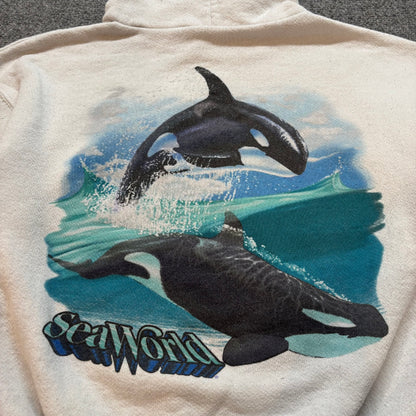 90s SeaWorld Hoodie - L