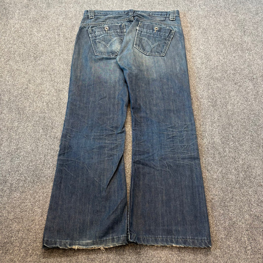 Y2K Levi’s SilverTab Bootcut Baggy Jeans - 33x30